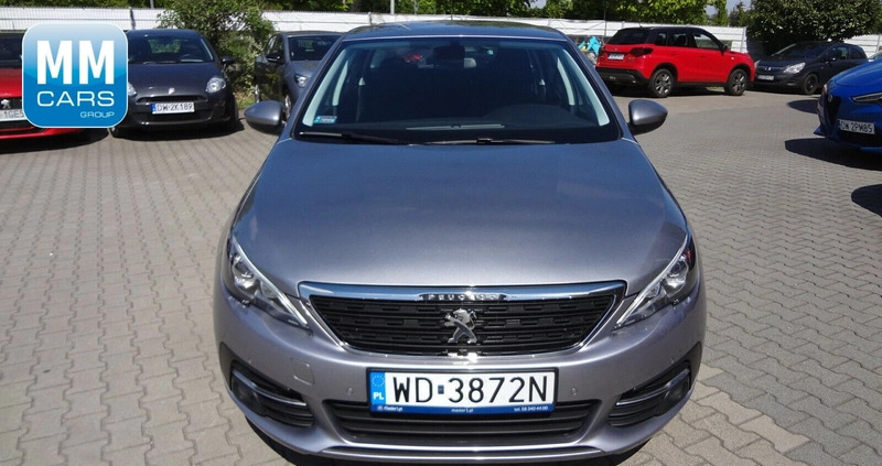 Peugeot 308 cena 46850 przebieg: 120448, rok produkcji 2020 z Wołczyn małe 191